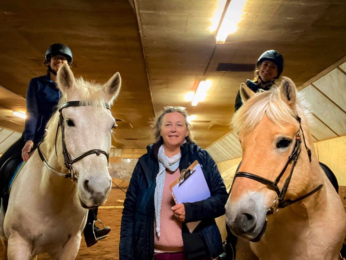 Laura Kelland May, riding instructor at Willow and Withers Stables